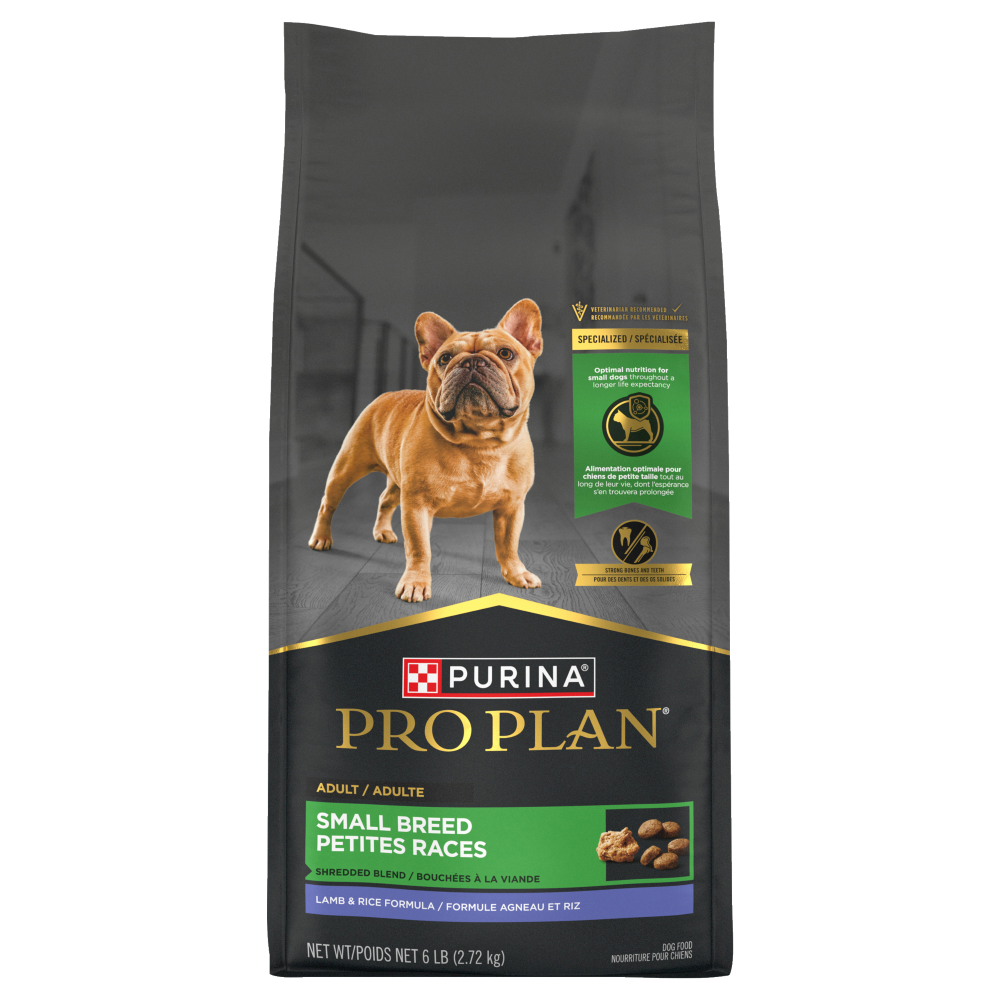 Purina Pro Plan - Bouchées Agneau et Riz - Nourriture Sèche pour Chiens de Petites Races