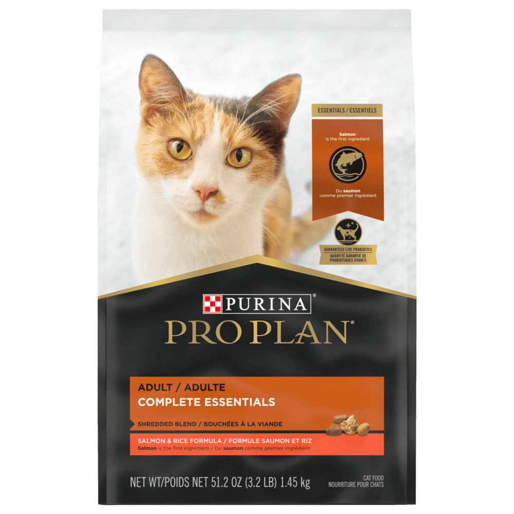 Pro Plan - Chat Bouchées Saumon - Nourriture Sèche pour Chats
