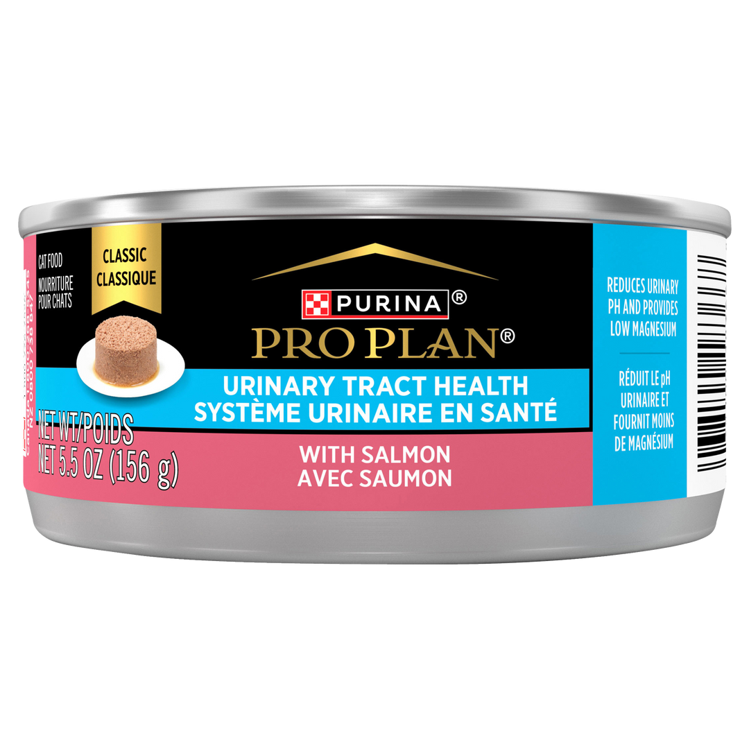 Purina Pro Plan - Chat Adulte Santé Urinaire Pâté de Saumon - Nourriture Humide pour Chats