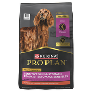 Purina Pro Plan - Peau et Estomac Sensible, Saumon et Riz - Nourriture Sèche pour Chiens Adultes 7+ Ans