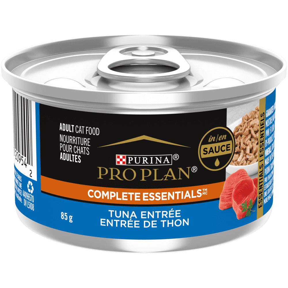 Purina Pro Plan Complete Essentials - Entrée de Thon en Sauce - Nourriture Humide pour Chats Adultes