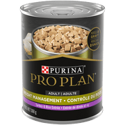 Purina Pro Plan - Gestion du Poids, Dinde et Riz en Sauce - Nourriture Humide pour Chiens Adultes 1-6 Ans