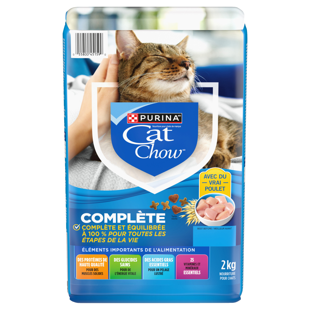 Purina Cat Chow - Nourriture pour Chatsde Toutes les Étapes de la Vie