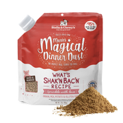 Stella & Chewy's Marie's Magical Dinner Dust - What's Shak'n Bac'n - Complément Alimentaire Lyophilisée Sans Grains pour Chiens en Sachet