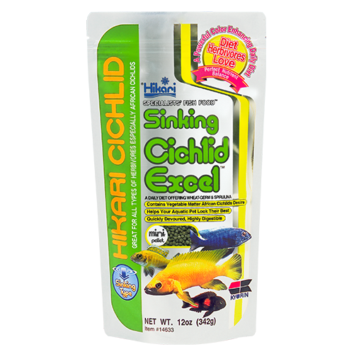 HIKARI Nourriture Sinking Cichlid Excel Mini 8.8oz