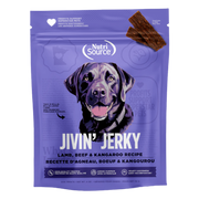 NutriSource - Jerky d'Agneau, Boeuf et Kangourou - Gâteries Tendres Sans Grains pour Chiens