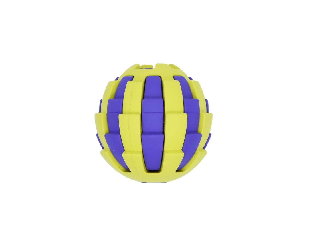 BüD'z - Astro avec Cachette à Gâteries 8 cm - Jouet Interactif en Caoutchouc pour Chiens