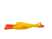 BüD'z - Jouet Canard Jaune en Latex avec Couineur pour Chiens
