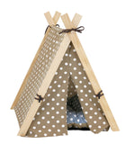 Voir l’image dans la galerie, BUD'Z Tente Style Camping Sable à Pois Blancs
