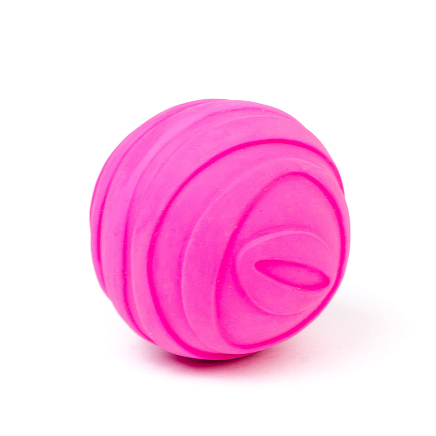 BüD'z - Jouet Balle en Latex avec Couineur pour Chiens, 6.5 cm