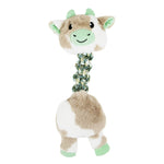 Voir l’image dans la galerie, BüD'z - Jouet Vache de l'Himalaya en Peluche avec Corde pour Chiens, 42.5 cm