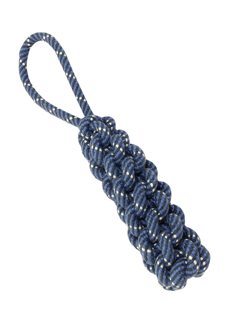 BüD'z - Jouet de Corde Tressé avec Boucle pour Chiens, 33.75 cm