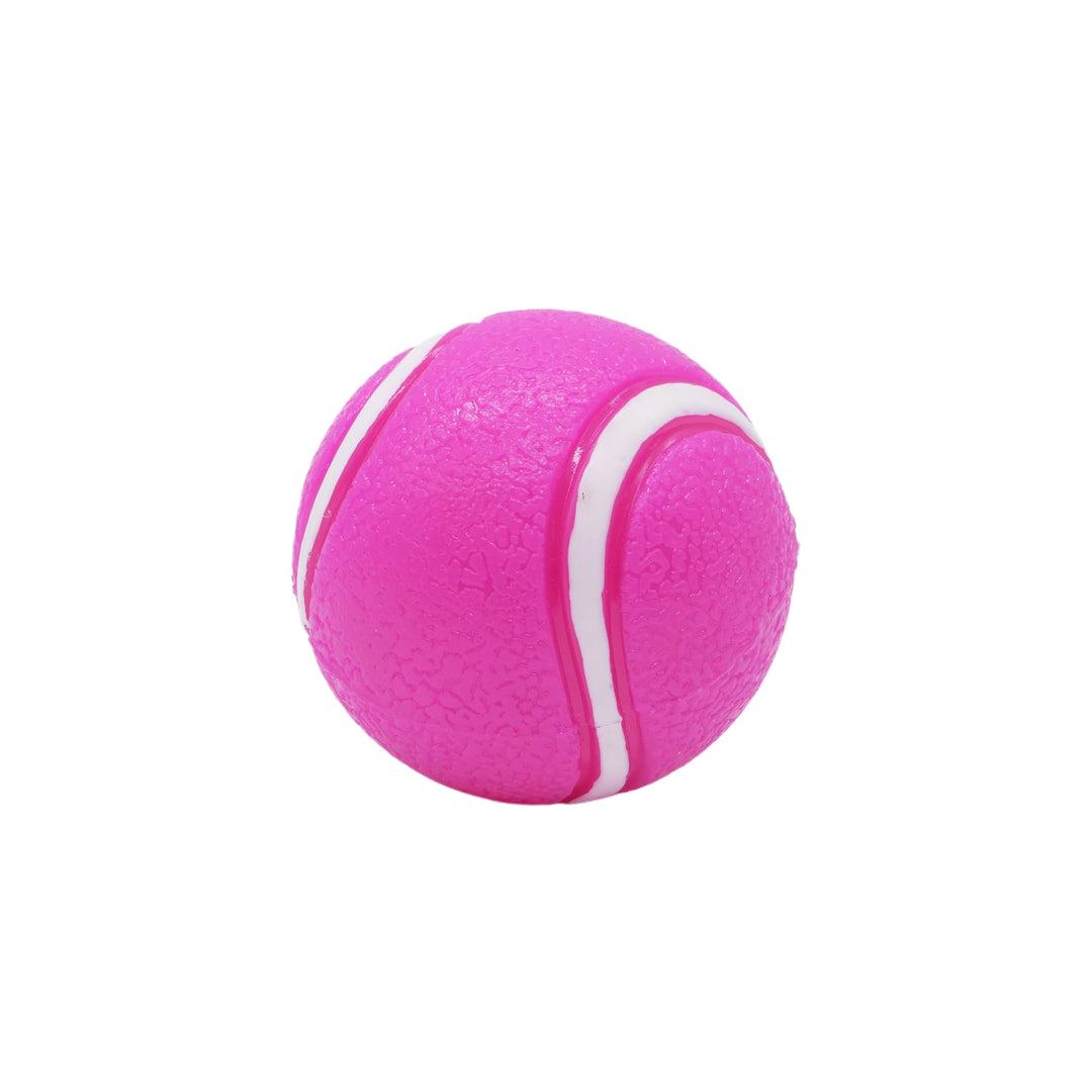 BüD'z - Jouet L'Incontournable Balle de Tennis en Caoutchouc pour Chiens, 5 cm