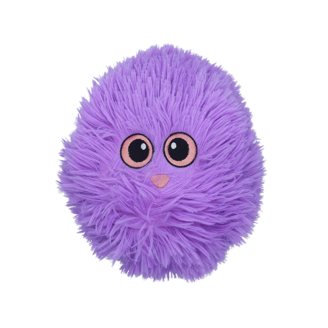 BüD'z - Jouet Grosse Balle Joufflue à 3 Épaisseurs de Tissus en Peluche pour Chiens, 18 cm