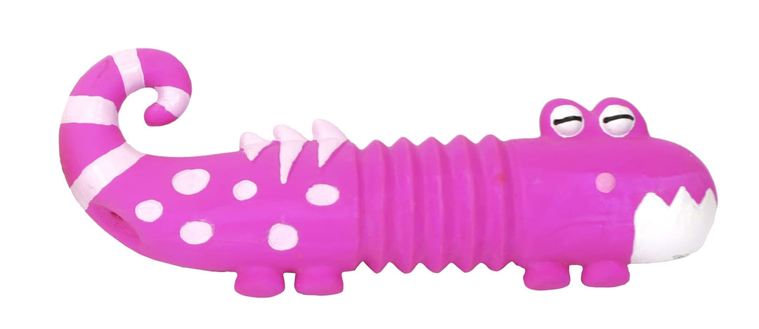 BüD'z - Jouet Lézard en Latex avec Couineur pour Chiens, 20 cm