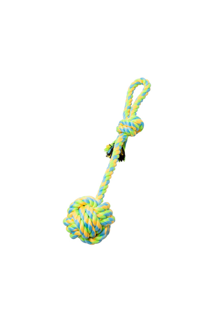 BüD'z - Jouet de Corde Pomme De Touline avec Boucle pour Chiens, 38 cm