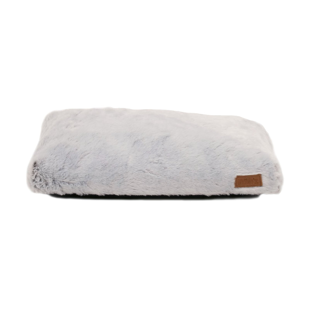 BüD'z Quartz - Lit Plat en Fausse Fourrure pour Cage - Lit pour Chiens