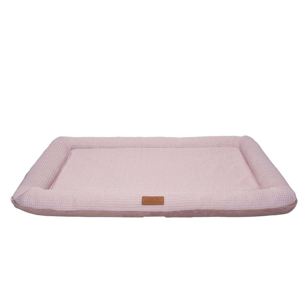 BUD'Z Lit Réversible 4 Saisons, Fraîcheur & Confort Rose Mauve XL