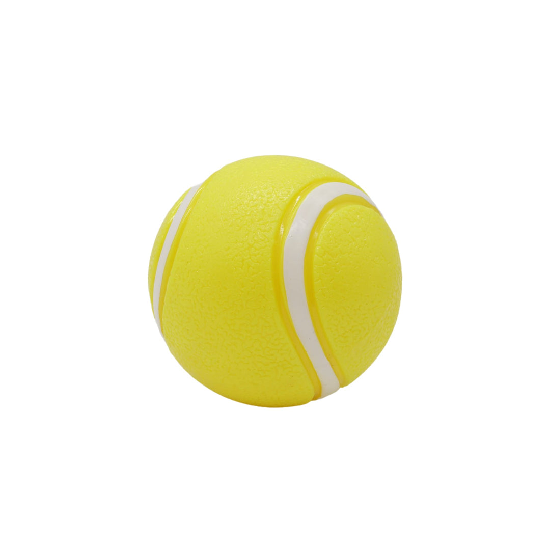 BüD'z - Jouet L'Incontournable Balle de Tennis en Caoutchouc pour Chiens, 5 cm