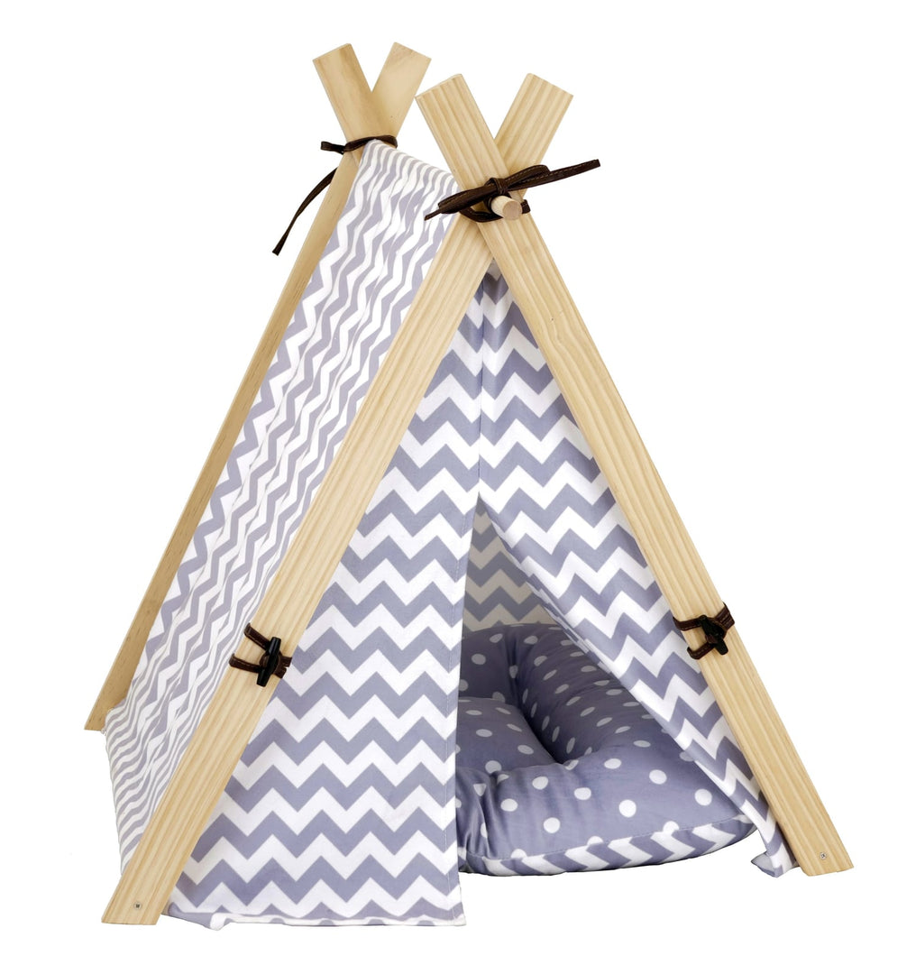 BüD'z - Tente Style Camping - Lit pour Chiens et Chats
