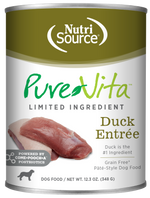 Voir l’image dans la galerie, NutriSource PureVita - Chien Pâté de Canard à Ingrédients Limités - Nourriture Humide Sans Grains pour Chiens