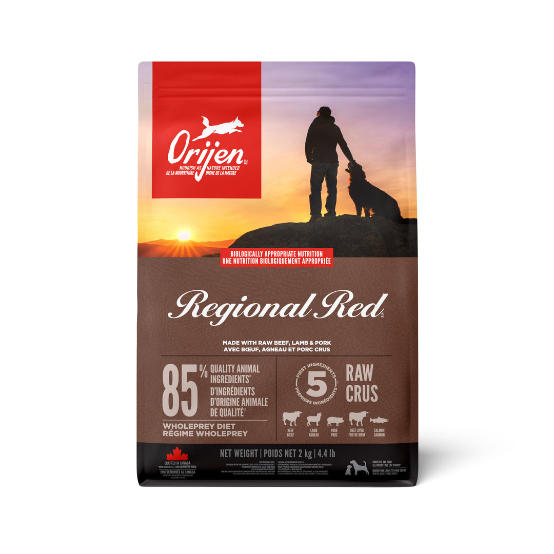 Orijen - Chien Regional Red - Nourriture Sèche Sans Grains pour Chiens
