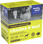 Voir l’image dans la galerie, HEALTHY PAWS Chien Poulet &amp; Boeuf 3.63kg