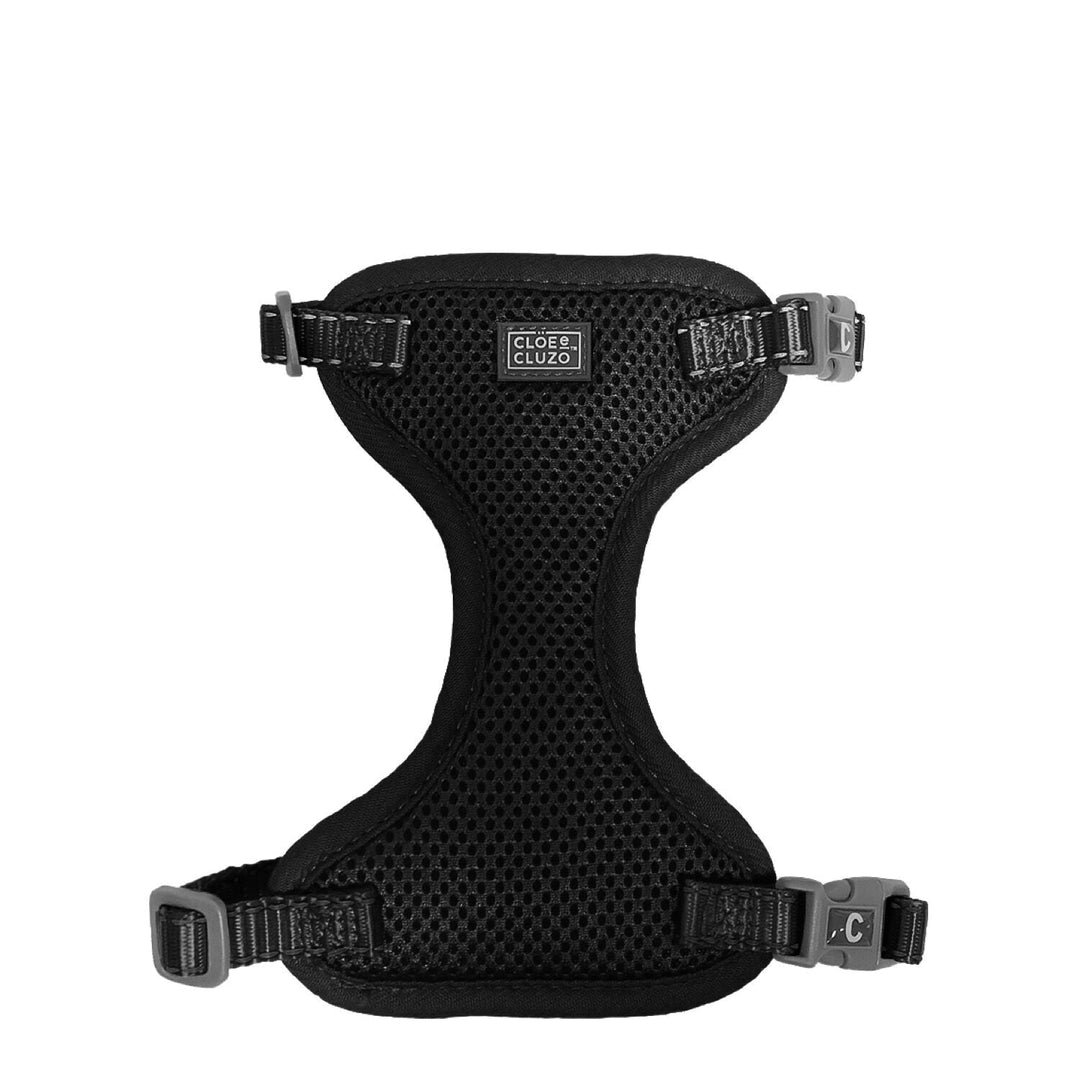CLOE CLUZO Chat Harnais Filet L/XL Noir