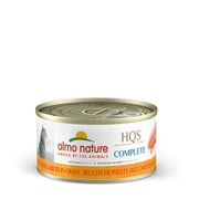 Almo Nature HQS Complete - Chat Poulet et Carotte en Sauce - Nourriture Humide pour Chats