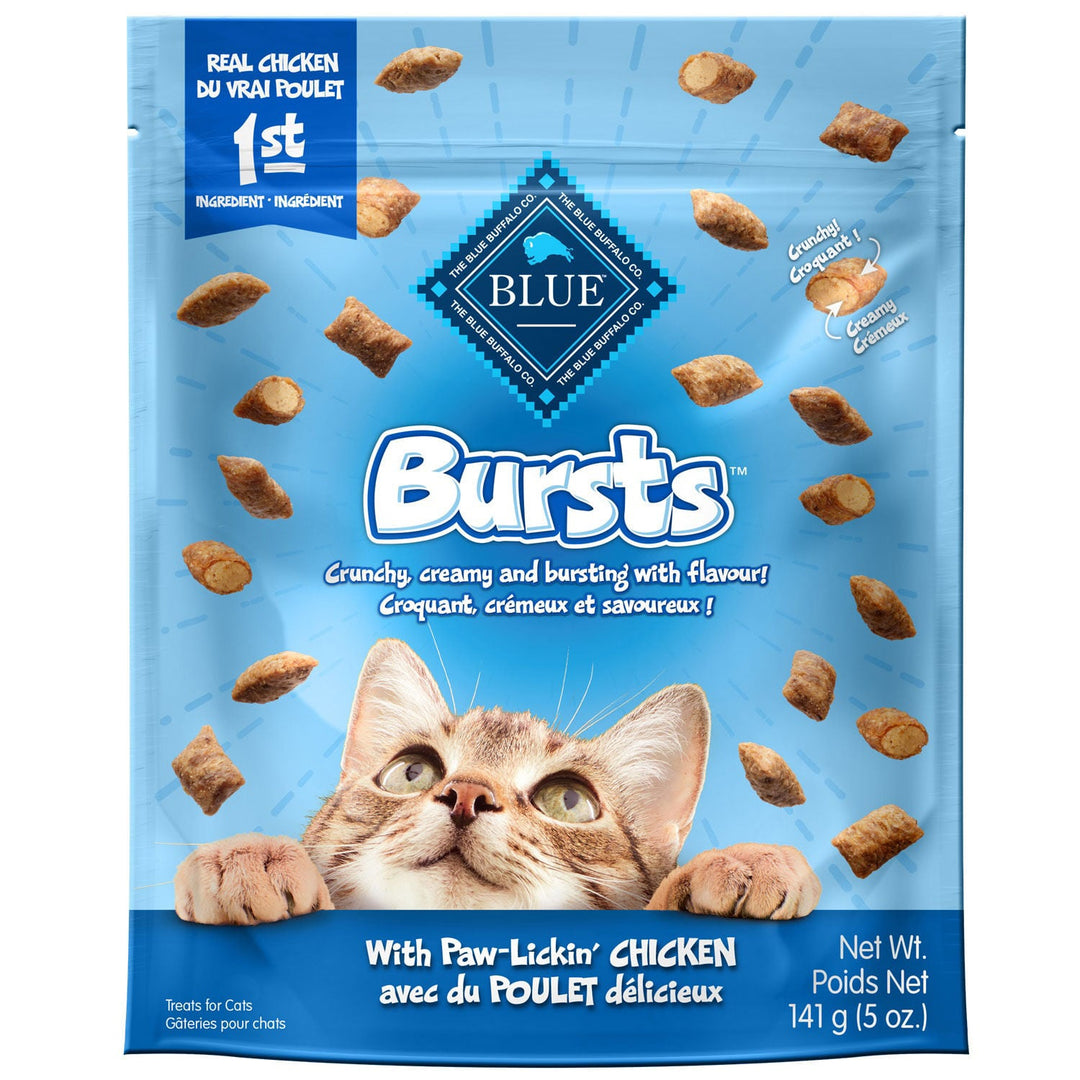 Blue Bursts - Vrai Poulet - Gâteries Croquantes pour Chats