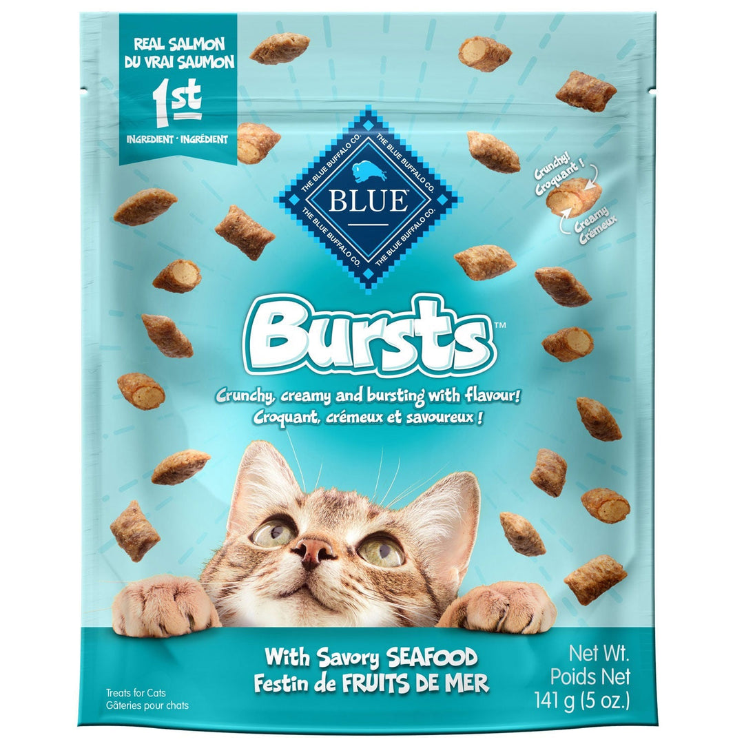 Blue Bursts - Fruits de Mer - Gâteries Croquantes pour Chats