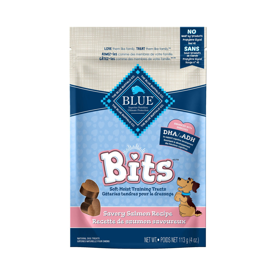 Blue Bits - Saumon - Gâteries d'Entraînement Tendres pour Chiens