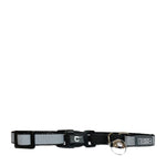 Voir l’image dans la galerie, CLOE CLUZO Chat Collier Réfléchissant Ajustable Noir/Gris