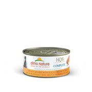 Almo Nature HQS Complete - Chien Dîner Poulet avec Oeuf et Fromage en Sauce - Nourriture Humide pour Chiens