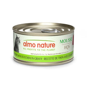 ALMO HQS NATURAL Chat Mousse Thon & Courgette en Sauce 70g