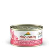 Almo Nature Classic Complete - Chat Thon avec Saumon en Sauce - Nourriture Humide pour Chats