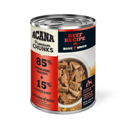 Acana Premium - Chien Morceaux de Boeuf avec Bouillon d'Os - Nourriture Humide pour Chiens