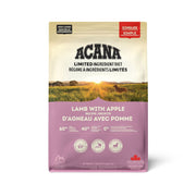 Acana Singles - Chien Agneau et Pomme - Nourriture Sèche à Ingrédients Limités Sans Grains pour Chiens