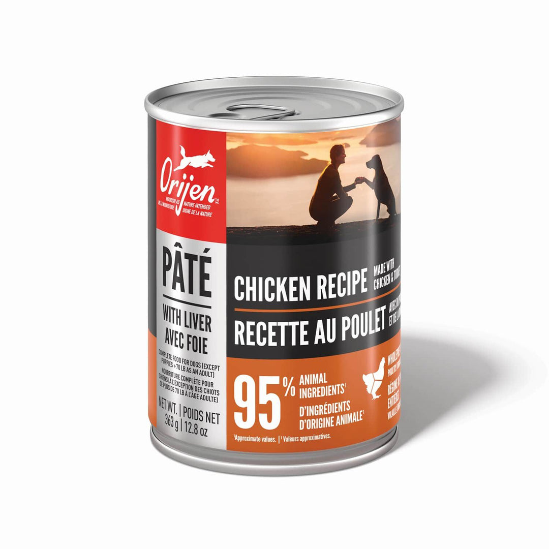 Orijen - Chien Pâté de Poulet avec Foie - Nourriture Humide Sans Grains pour Chiens