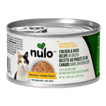 Voir l’image dans la galerie, Nulo Freestyle - Chat &amp; Chaton Poulet et Canard Éffilochés avec Abats en Bouillon - Nourriture Humide Sans Grains pour Chats