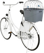 TRIXIE Panier Plastique Arrière pour Vélo Gris