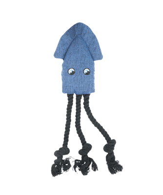 Riga - Jouet Calamar en Peluche pour Chiens