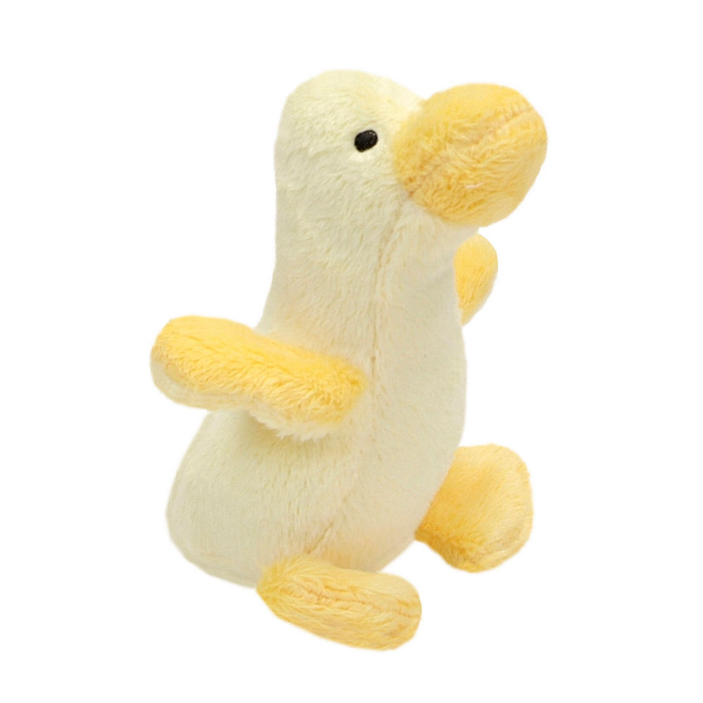 LI'L PALS Jouet Chien Peluche Canard 4.5"