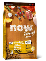 NOW FRESH Chiot Dinde, Saumon & Canard SG 10kg