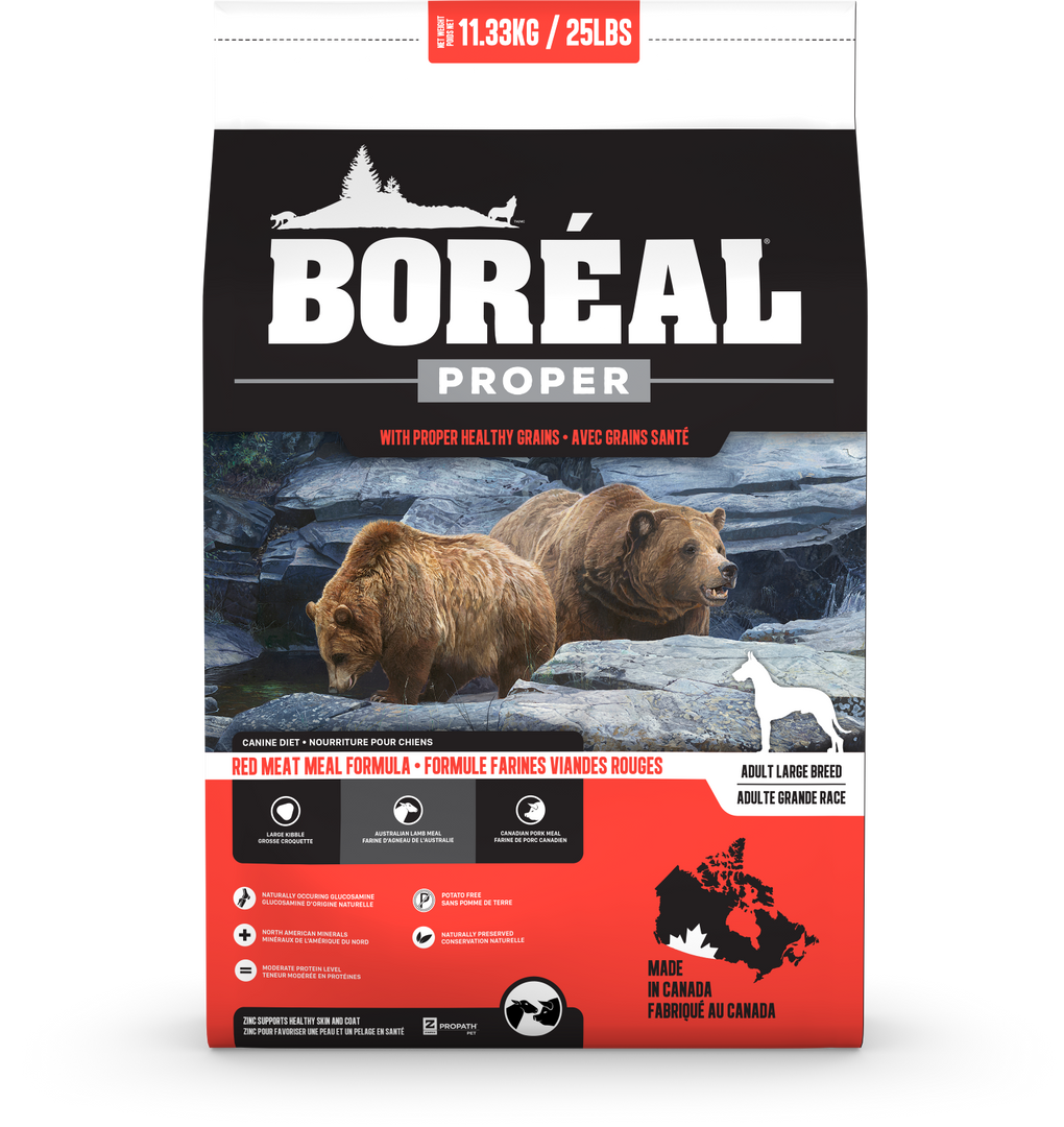 BOREAL PROPER Chien GR Viande Rouge 11.33kg