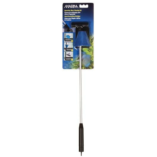 Marina - Nécessaire de Nettoyage de Vitres - Nettoyeur de Vitres pour Aquariums