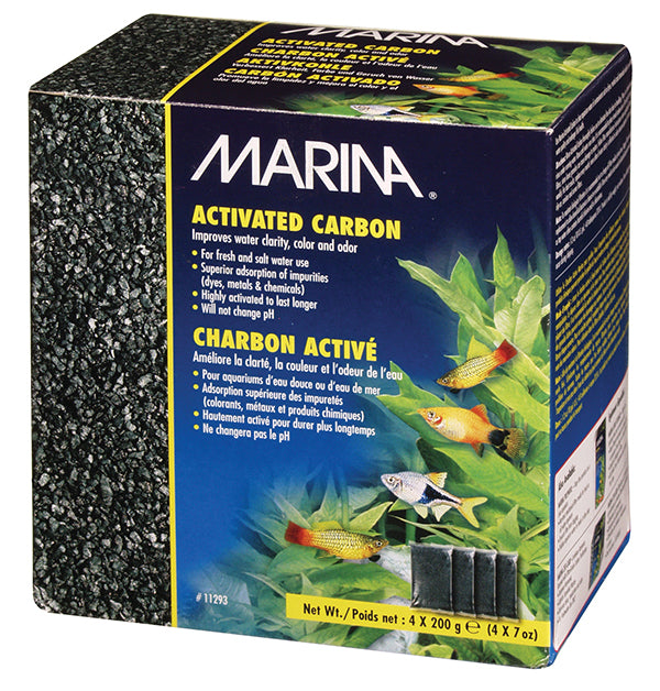 MARINA Charbon Activé 800g pour Aquarium