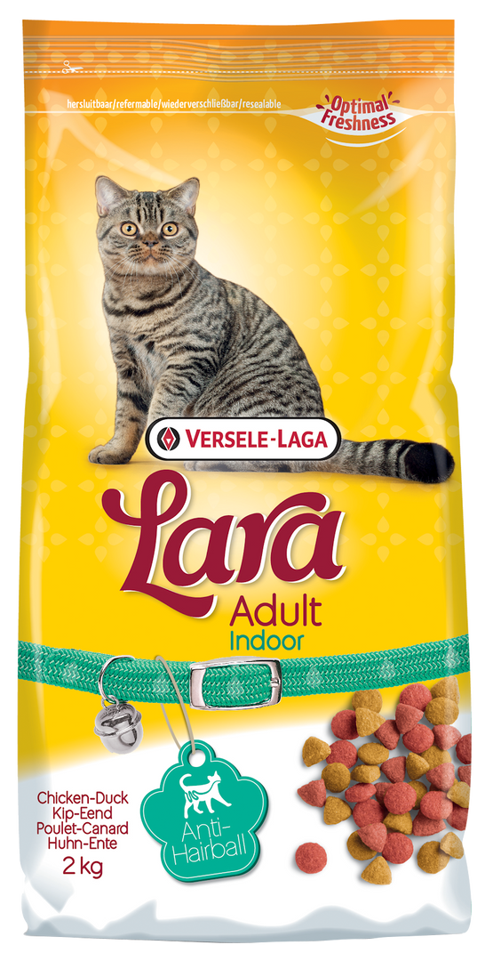 Lara - Chat d'Intérieure Dinde et Poulet - Nourriture Sèche pour Chats