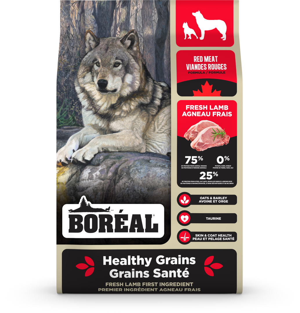 BOREAL GRAINS SANTÉ Chien Viandes Rouges 10kg