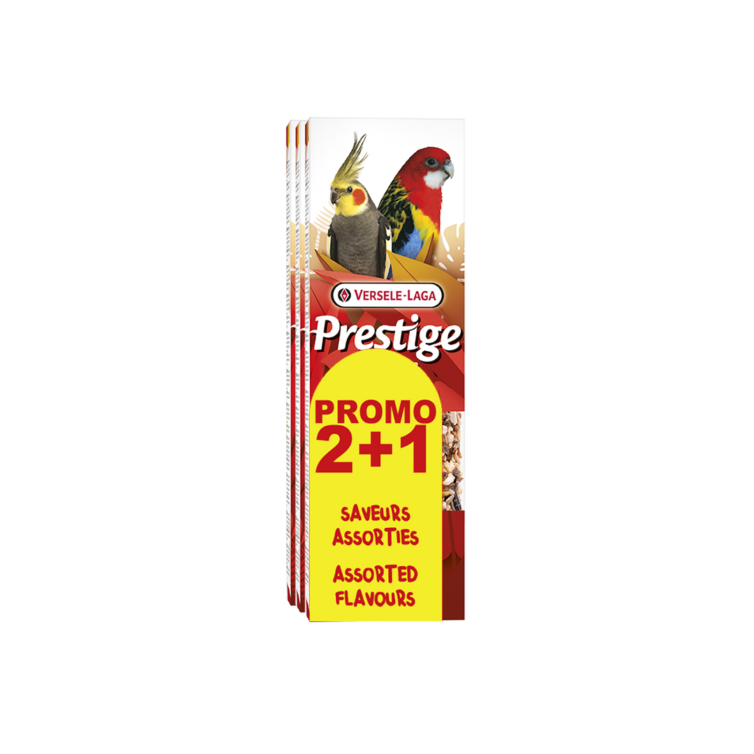 VL PRESTIGE Gâteries Combo 3 Sticks Grand Perruches
